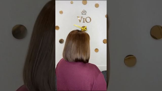 Окрашивание в один тон и стрижка каре смотреть онлайн