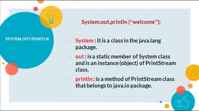 14# Explain what System.out.println is and how it works? Java-Tamil смотреть онлайн