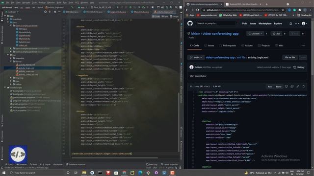 Android video calling app with SQLite | android studio with source code| free video calling app смотреть онлайн