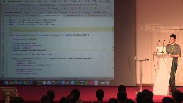 Le Data Binding sur Android (fr) - Guillaume Bernard, Koridev смотреть онлайн