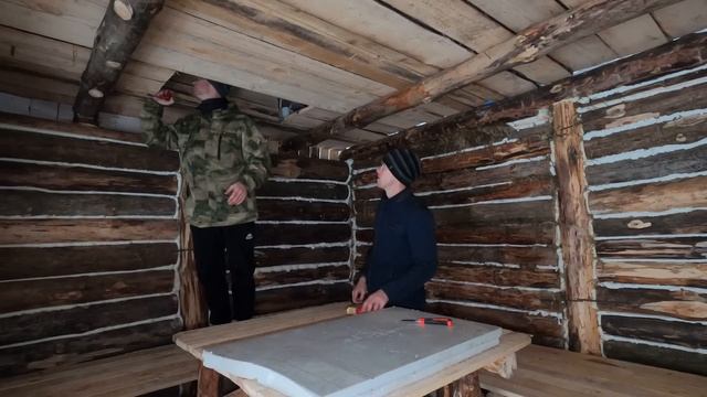 ЗАГОТОВКА ДРОВ НА ЗИМУ . НАСТОЯЩИЕ ЭМОЦИИ ТАЁЖНОГО ОХОТНИКА НА ЛЕСНУЮ МЕБЕЛЬ .