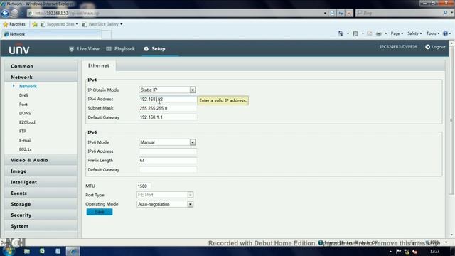 How To Change IP Address Or Default IP Address of IP Camera смотреть онлайн