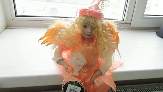 75054 Фигурка интерьерная - кукла декоративная "Эльф" 41см смотреть онлайн