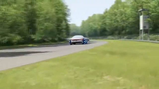 Mercedes Benz Vision AVTR vs Bugatti Centodieci at Monza Full Course смотреть онлайн