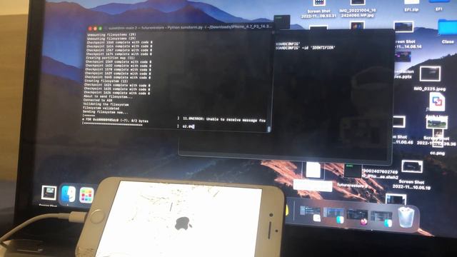 Downgrade de ios 15 a ios 14 (SIN SHSH)(Tethered)(A10-A9) смотреть онлайн