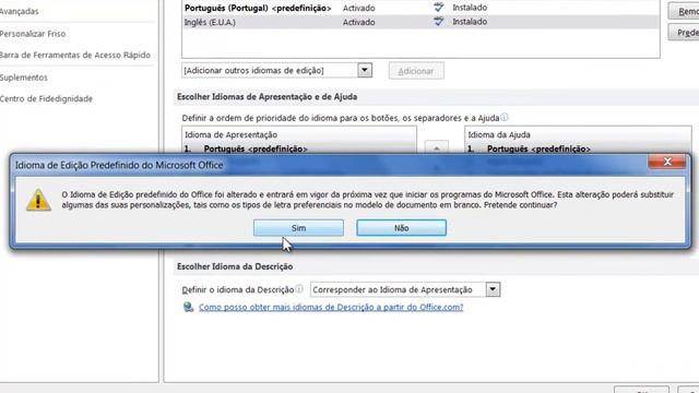 Excel 2010 - Mudar o idioma do Office смотреть онлайн