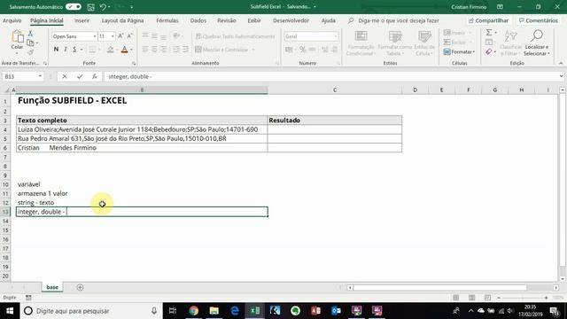 EXTRAIR TEXTO FÁCIL EXCEL - VBA UDF DICA AVANÇADA смотреть онлайн