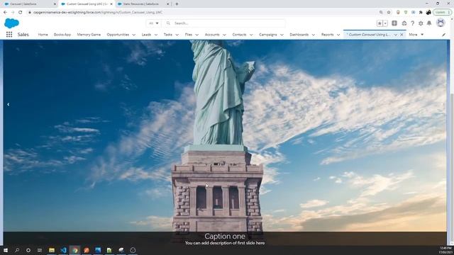 Custom Carousel Using LWC | Lightning Web Components смотреть онлайн
