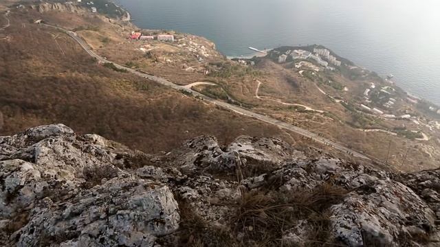 Зима без снега. В горах над Форосом. Крым. 8 января 2014. (Mark3) смотреть онлайн