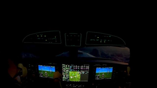 Testing the Meridian at night - Полет на меридиане ночью смотреть онлайн