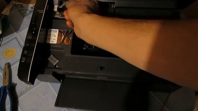 Разборка МФУ Epson TX117 - часть 1. смотреть онлайн