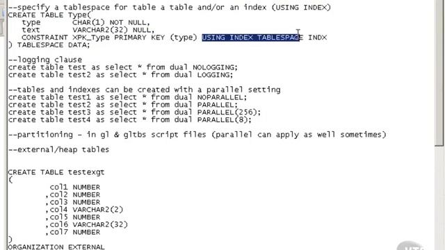 54 Global Temporary Tablespaces Logging смотреть онлайн