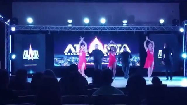 TSD representing Tallahassee at Atlanta Salsa Bachata Festival 2023 смотреть онлайн