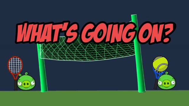 TENNIS GAME IN BAD PIGGIES - Bad Piggy Tales смотреть онлайн