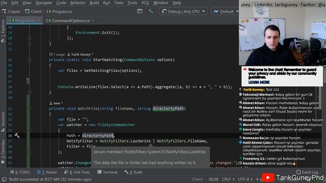 Canlı Yayın: .NET Core ile Copier Uygulamasini Yaziyoruz - Part 2 смотреть онлайн