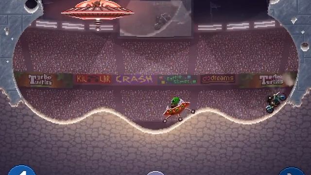 Lets play: Drive Ahead! I V.S the alien commander ship! Ultimate stunt!!! смотреть онлайн