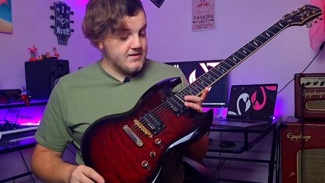 The Epiphone SG Prophecy Is An AMAZING GUITAR! смотреть онлайн