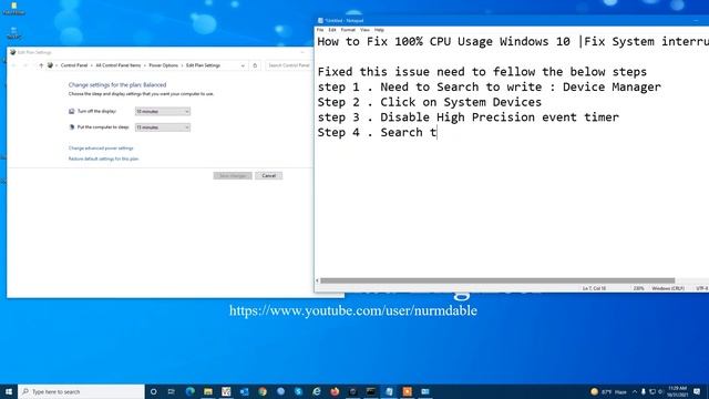 laptop & Desktop || How to Fix 100% CPU Usage Windows 10 | Fix System interrupts 100 CPU | High CPU смотреть онлайн