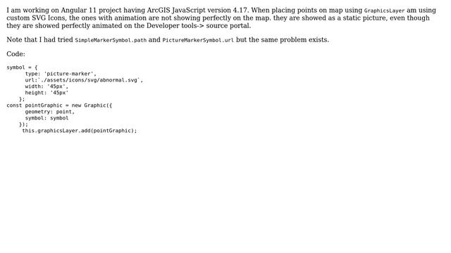GIS: SVG Icon Animation not working on ArcGIS JavaScript смотреть онлайн