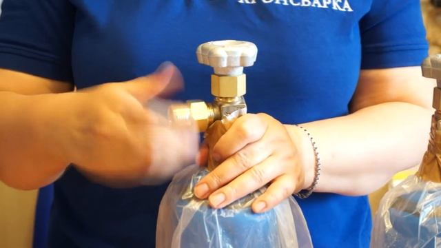 Переходник для подсоединения редуктора к баллону малого объема (СП21,8 - G3/4) смотреть онлайн