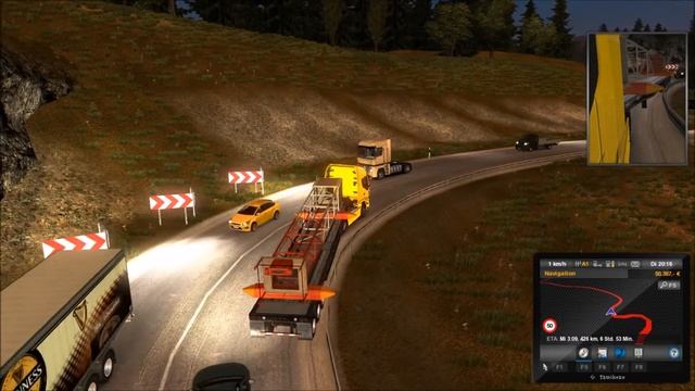 Euro Truck Simulator 2 (1.28.1.3s) - Ob wir das überlebt haben? смотреть онлайн