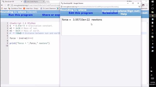 VPython for Beginners 8 - Scientific Notation and Rounding смотреть онлайн