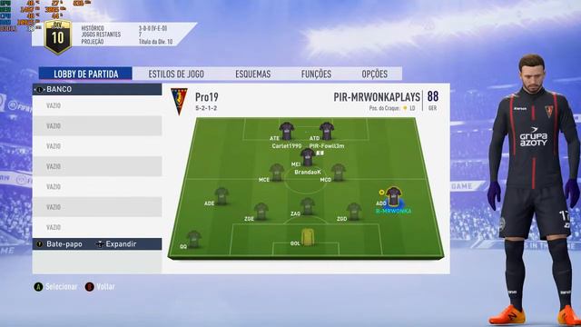 PRO CLUBS | DIV 1 | FIFA 19 | PC | LD17 | #VEMPROPC | PIRATAS FC смотреть онлайн