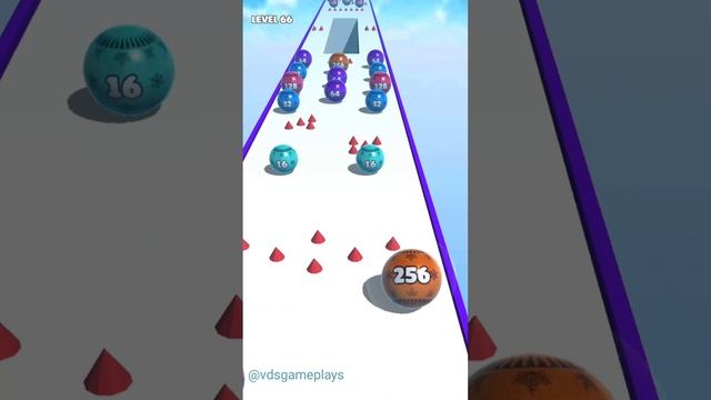 Ball Merge 2048 ! Ball Run Game All Levels Gameplay (64-68) android, iOS by @VDSGameplays смотреть онлайн