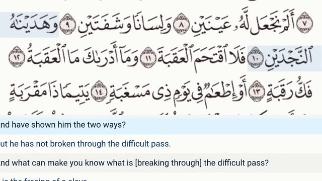 90 - Surah Al Balad - Dr Ayman Suwayd - Teacher - Learn Quran Tajweed смотреть онлайн