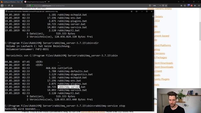 How to install RabbitMQ and enable its web interface | Building a real-world messaging (JMS/AMQP) смотреть онлайн