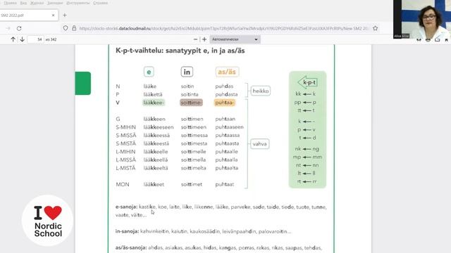Урок финского языка 6 | Suomen Mestari 2 | Обратное чередованиев именах на -e, -in, -as/äs смотреть онлайн