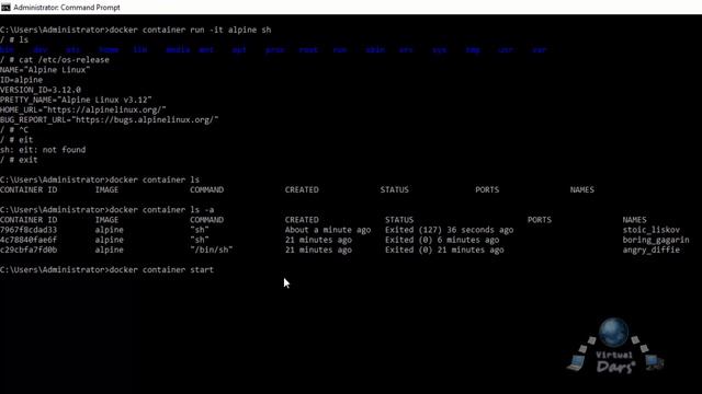 Dockerda containerlar boshqaruvi (1-dars) смотреть онлайн