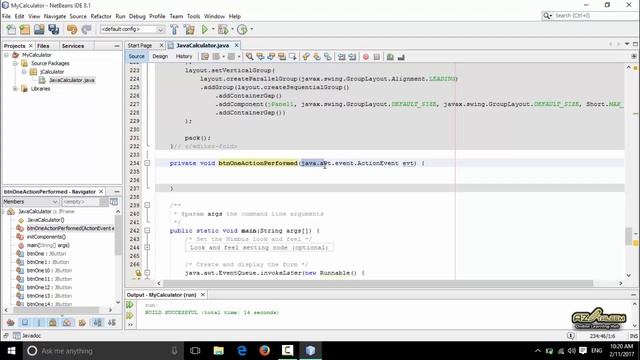 How to create Calculator in Java Part 1 смотреть онлайн