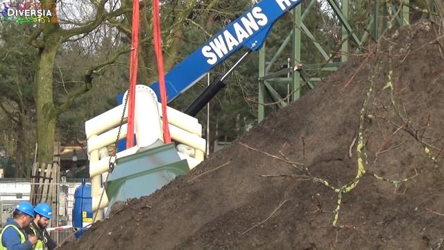 HEROPBOUW PYTHON - RE-BUILDING ICONIC LOOPING ROLLER COASTER EFTELING - CONSTRUCTION UPDATE смотреть онлайн