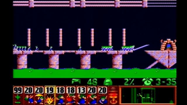 Lemmings for SNES Review смотреть онлайн