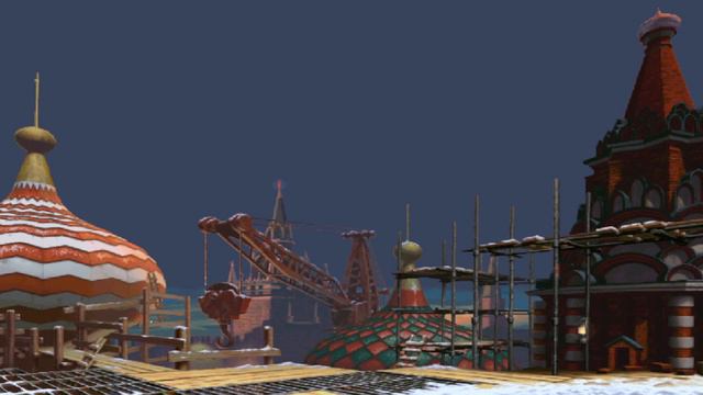 Mosque Rooftop, Russia (Night) | Street Fighter III: 3rd Strike смотреть онлайн