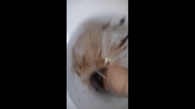 Чистка унитаза вилкой по методу полковника Маслаева. смотреть онлайн