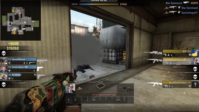 Counter strike Global Offensive - Cache - awesome entry , first match with prime status смотреть онлайн