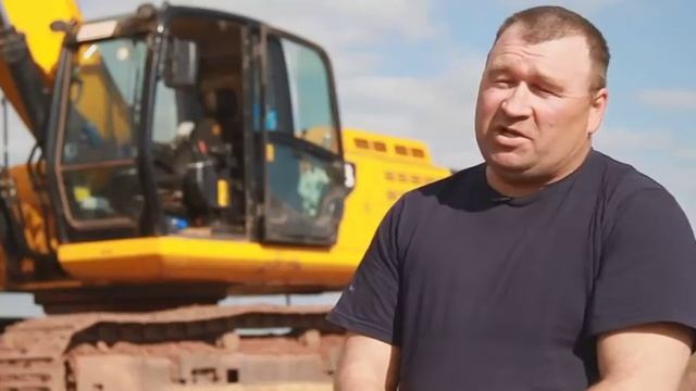 Страна труда. Машинист экскаватора Сергей Гончар