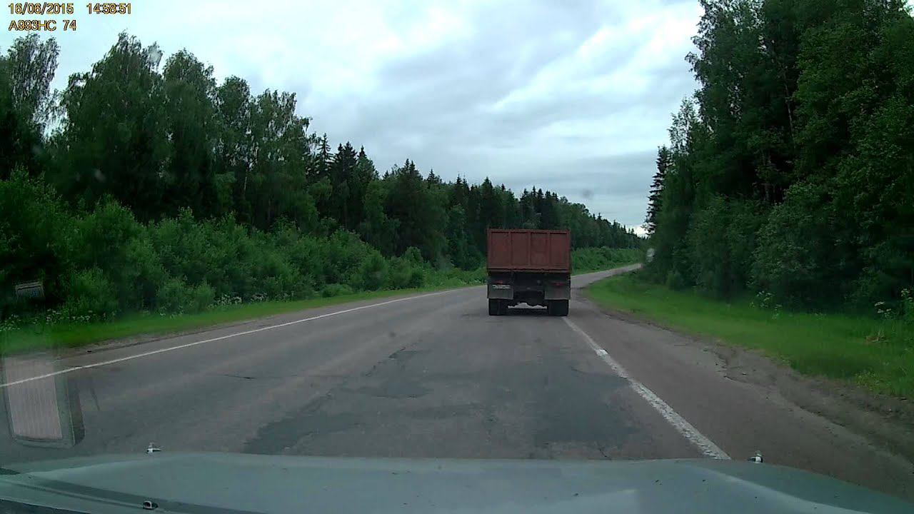 Костромская область, дорога со стороны г.Киров смотреть онлайн