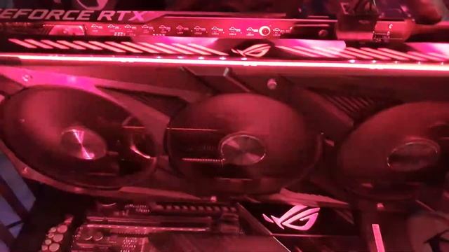 ASUS ROG Strix RTX 3060 - Подсветка1 смотреть онлайн