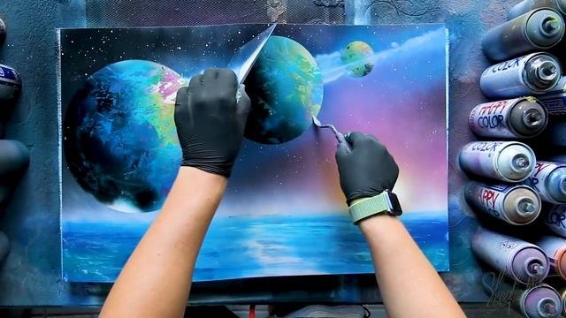 Candy Shore - SPRAY PAINT ART by Skech смотреть онлайн