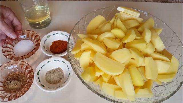 Запеченная картошка/ Kartoffeln Im Ofen.