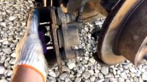 Задний суппорт Паджеро спорт 2