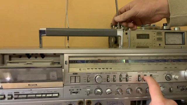 Sharp GF-777, поступил очередной в ремонт, распаковка...