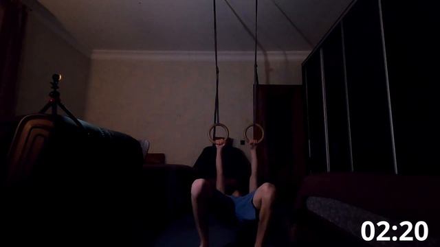 WOD Фрэн. Вариация Б. Облегченная. 21-15-9 раз на время смотреть онлайн