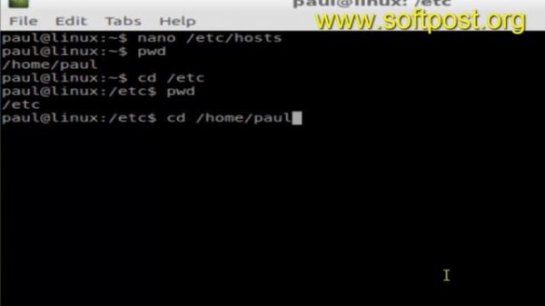 How to go to home directory in Mac OS X Terminal