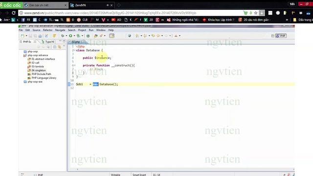 Chương 2 Lập trình hướng đối tượng chuyên sâu Design Pattern P1 Singleton pattern смотреть онлайн