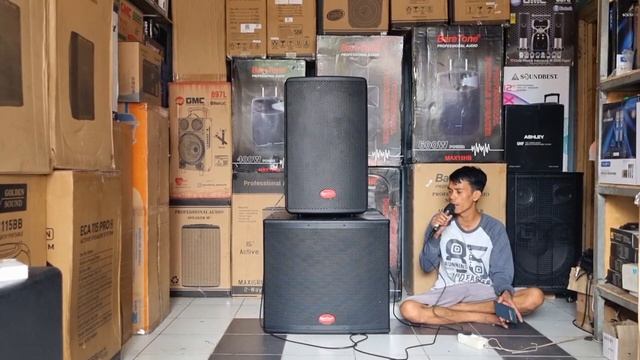 Paket 4jtan Speaker Aktif Baretone Max15RC plus Mixer 4 Channel Test Karaoke смотреть онлайн