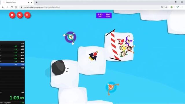 [Former WR] 1:55.46 any% run of Penguin Dash (Google Santa Tracker) by Herbs111 смотреть онлайн